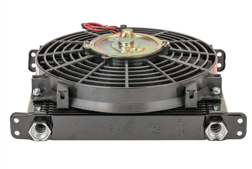 Flexalite Fluid Cooler, Oil Cooler, Engine Oil Cooler, 11 Inch X 11 Inch X 4-1/4 Inch, 32 Row – 700032