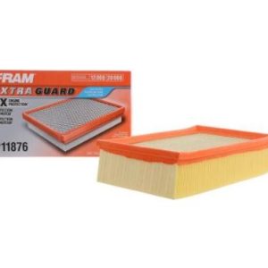 FRAM Air Filter, Extra Guard ®, 2.736 Inch Height, 11.378 Inch Length, 6.95 Inch Width – CA11876