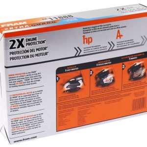 FRAM Air Filter, Extra Guard ®, Flexible, Cellulose, Rectangular, 11.45 Inch Length X 8.3 Inch Width X 2.16 Inch Height – CA11888