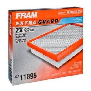 FRAM Air Filter, Extra Guard ®, 2.303 Inch Height X 11.751 Inch Length X 10.236 Inch Width – CA11895