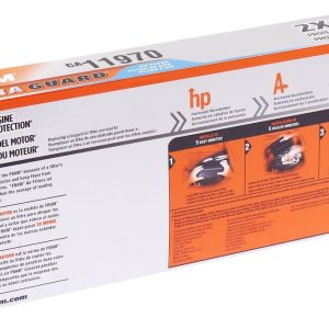 FRAM Air Filter, Extra Guard ®, Cellulose Media, Rectangular Shape, 1.87 Inch Height X 12.637 Inch Length X 5.275 Inch Width – CA11970