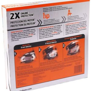 FRAM Air Filter, Extra Guard®, Flexible, Cellulose, 4.448 Inch Length X 5.826 Inch Width X 1.85 Inch Height – CA12071