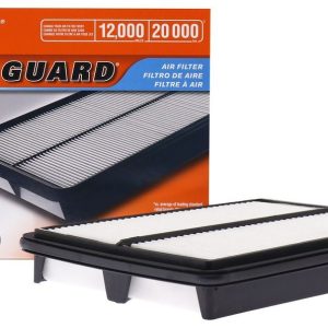 FRAM Air Filter, Extra Guard ®, Synthetic Media, Rectangular Shape, 1.653 Inch Height X 10.118 Inch Length X 7.874 Inch Width – CA12605