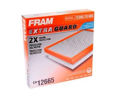 FRAM Air Filter, Extra Guard ®, 12.36 Inch Length X 11.4 Inch Width X 2.17 Inch Height, Flexible Panel – CA12665