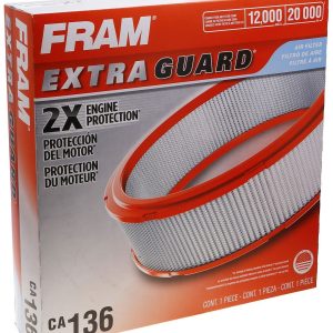 FRAM Air Filter, Extra Guard ®, 13.45 Inch Outside Diameter – CA136