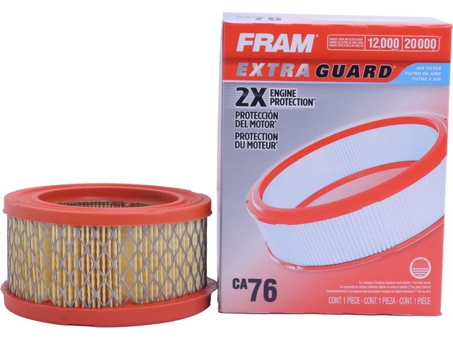 FRAM Air Filter, Extended Guard, For Use with Heavy Duty Kohler Engines – CA76