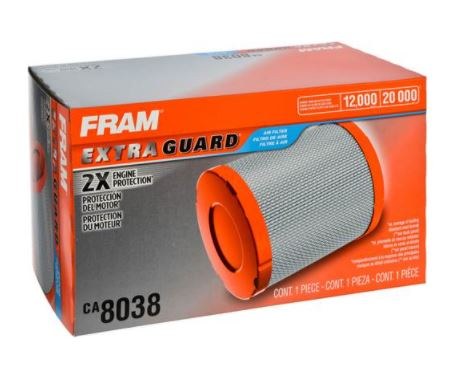 FRAM Air Filter, Extra Guard ® – CA8038