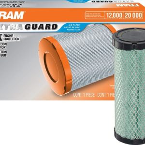 FRAM Air Filter, 4.156 Inch Outside Diameter X 10.688 Inch Height, Closed Top, For Use with Medium Duty Engines – CA9550