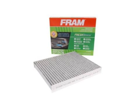 FRAM Cabin Air Filter, 8.465 Inch Length X 7.323 Inch Width X 1.154 Inch Height – CF12436