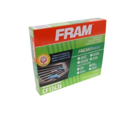 FRAM Cabin Air Filter, 8.465 Inch Length X 7.323 Inch Width X 1.154 Inch Height – CF12436