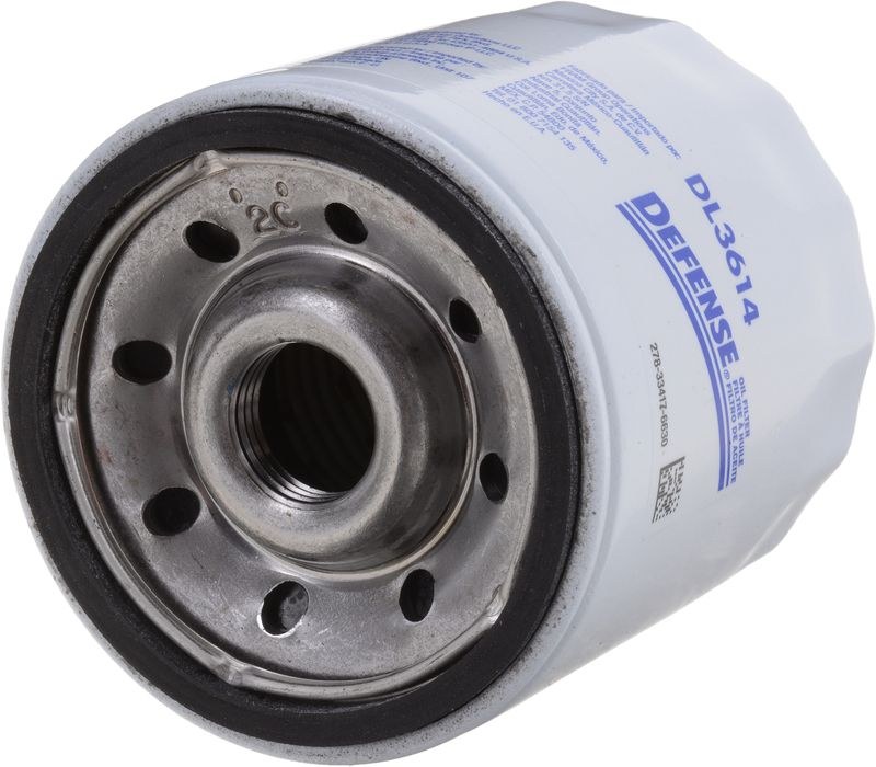 FRAM Oil Filter, Spin-On, 3.430 Inch Height, With Anti Drain Back Valve, With 12 PSI Bypass Valve, Bulk Pack – DL3614BP