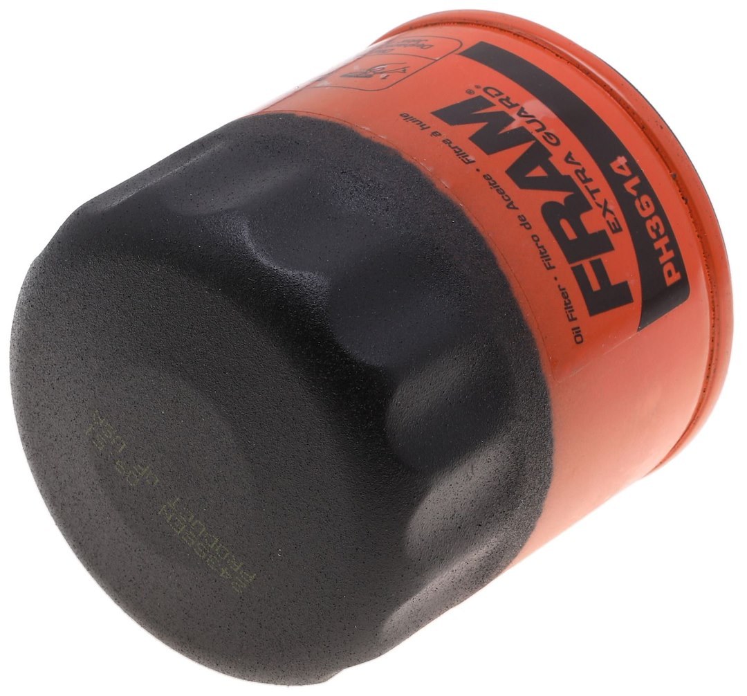 FRAM Oil Filter, Extra Guard®, Spin on Style, Cellulose/ Synthetic Filter Material, With Anti Drain Back Valve, With 12 PSI Bypass Valve – FPH3614WM