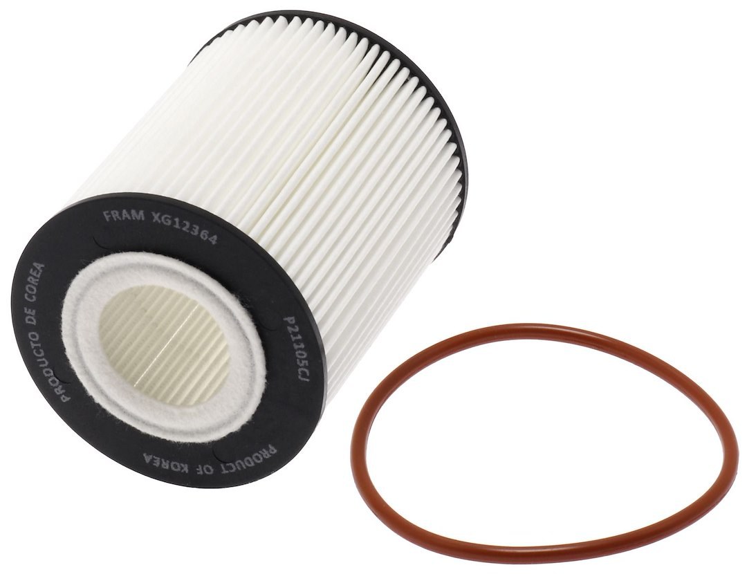 FRAM Oil Filter, Ultra Synthetic®, Cartridge Style, Synthetic Filter Material, Without Anti Drain Back Valve, Without Bypass Valve – FXG12364