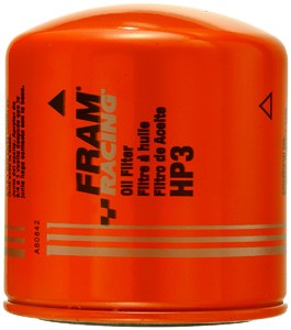 FRAM Oil Filter, Extra Guard ®, Canister Style, 18 Micron Rating Filter, With Anti-Drain Back Valve, With 22 PSI Bypass Valve – HP3