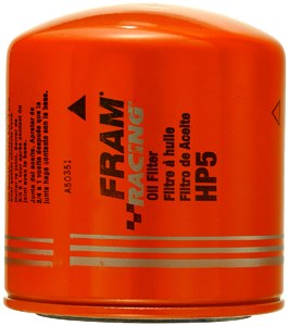 FRAM Oil Filter, Extra Guard ®, Canister Style, 18 Micron Rating Filter, With Anti-Drain Back Valve, With 22 PSI Bypass Valve – HP5