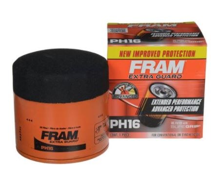 FRAM Oil Filter, Extra Guard ®, Spin-On – PH16