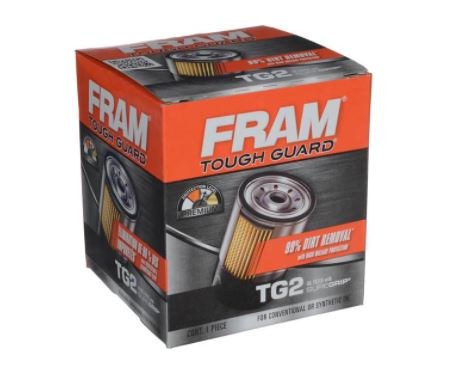 FRAM Oil Filter, Tough Guard ®, 22 Millimeter Thread – TG2