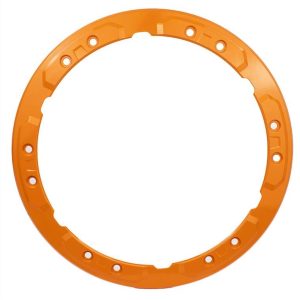 Ford Wheel Bead Lock Ring, For Use with Factory Bead Lock Wheels, Powder Coated, Orange, Aluminum, Single – M-1021-BLO