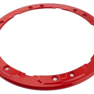 Ford Wheel Bead Lock Ring, For Use with Factory Bead Lock Wheels, Powder Coated, Red, Aluminum, Single – M-1021-BLR