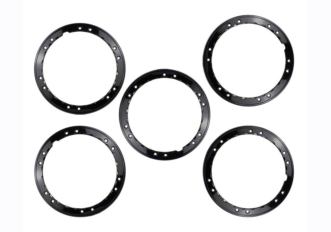 Ford Wheel Bead Lock Ring, For Use with Factory Bead-Lock Wheels, Gloss Black, Set of 5 – M-1021K-BLB