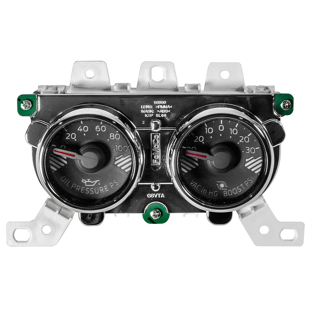 Ford Gauge Boost/ Oil Pressure, Includes 2 Analog Gauges: Mechanical Boost Pressure Full Sweep – M-10849-A