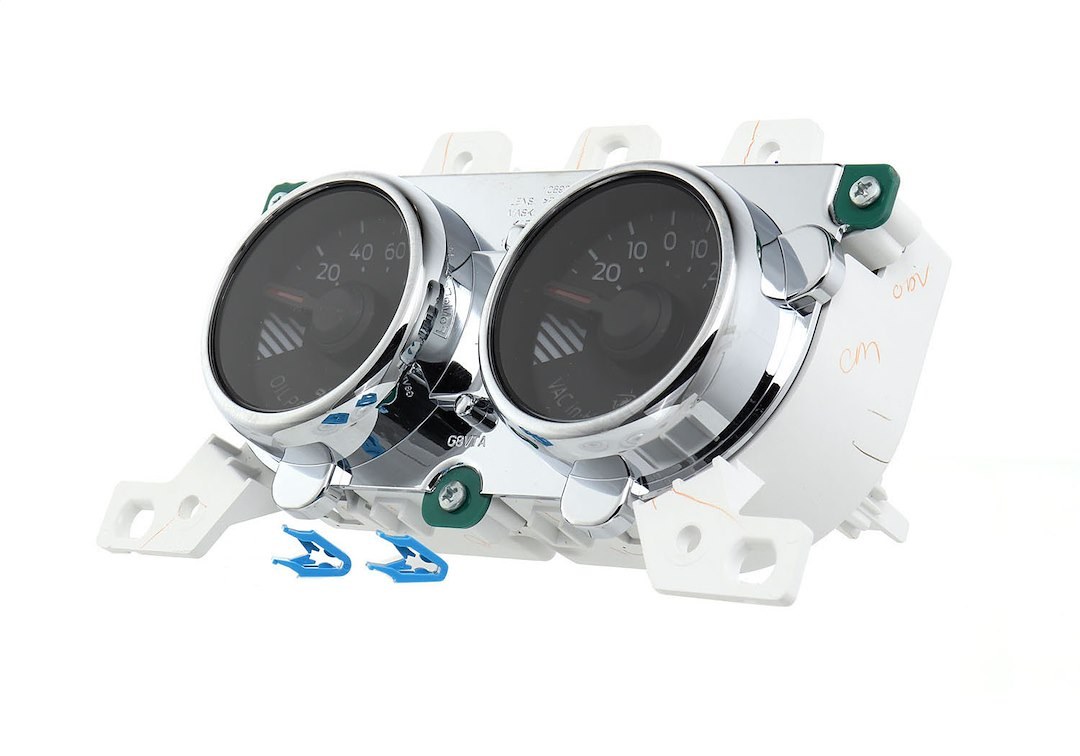 Ford Gauge Boost/ Oil Pressure, Includes 2 Analog Gauges: Mechanical Boost Pressure Full Sweep – M-10849-A
