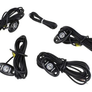 Ford Underbody Light Kit, Rigid, Underbody Mount, LED, White Light, Clear Lens, Black Aluminum Housing/ Polycarbonate Lens – M-15200-RUN