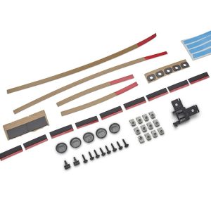 Ford Spoiler Delete, Primed, ABS Plastic, With Rear-View Camera Assembly/ Adhesive Kit/ Tub Clips/ Spoiler Module Hardware – M-16600-S65D