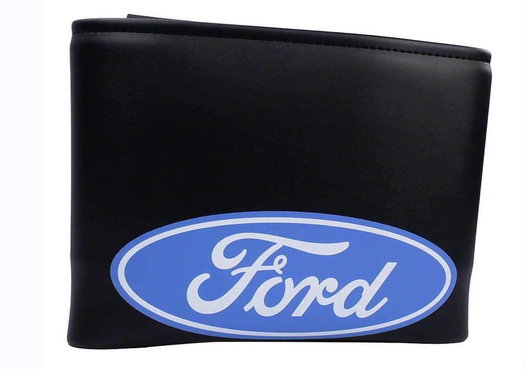 Ford Fender Cover, Universal, 27 Inches X 36 Inches, Black, With Ford Racing Performance Parts Logo, Single – M-1822-A7