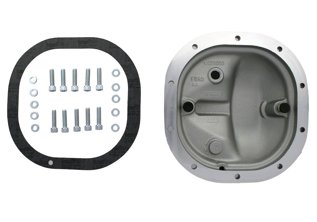 Ford Differential Cover, Ford 8.8 Inch Differential, With Girdle, Aluminum – M-4033-G2