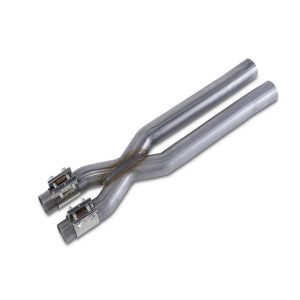 Ford Exhaust Crossover Pipe, X-Pipe, Stainless Steel, Uses Factory Front Clamps and Included Rear Clamps – M-5251-M8