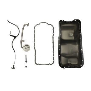 Ford Oil Pan, 5.0L, 5 Quarts, Rear Wet Sump, Unplated, Not for Sale on Pollution Control Vehicles – M-6675-A50