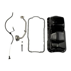 Ford Oil Pan, 5.0L, 5 Quarts, Rear Wet Sump, Unplated, Not for Sale on Pollution Control Vehicles – M-6675-A50