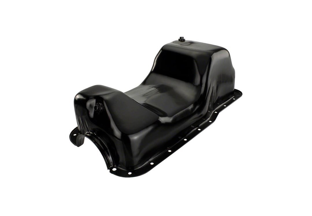 Ford Oil Pan, 5.0L, 5 Quarts, Rear Wet Sump, Unplated, Not for Sale on Pollution Control Vehicles – M-6675-A50