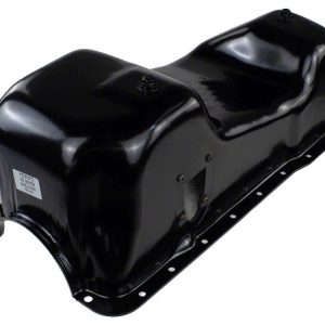 Ford Oil Pan, 351W/ 5.8L, 5 Quarts, Rear Wet Sump, Unplated, Not for Sale on Pollution Control Vehicles – M-6675-A58