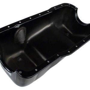 Ford Oil Pan, 351W/ 5.8L, 5 Quarts, Rear Wet Sump, Unplated, Not for Sale on Pollution Control Vehicles – M-6675-A58