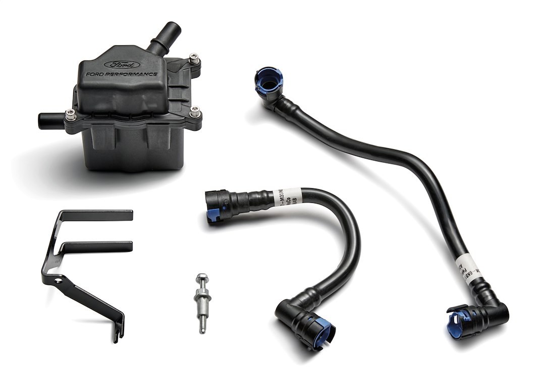 Ford Engine Oil/Air Separator, With Canister/ Hoses/ Brackets/ Hardware – M-6766-35T