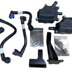 Ford Engine Oil/Air Separator, With Left and Right Canisters/ Hoses/ Brackets/ Hardware – M-6766-35TA