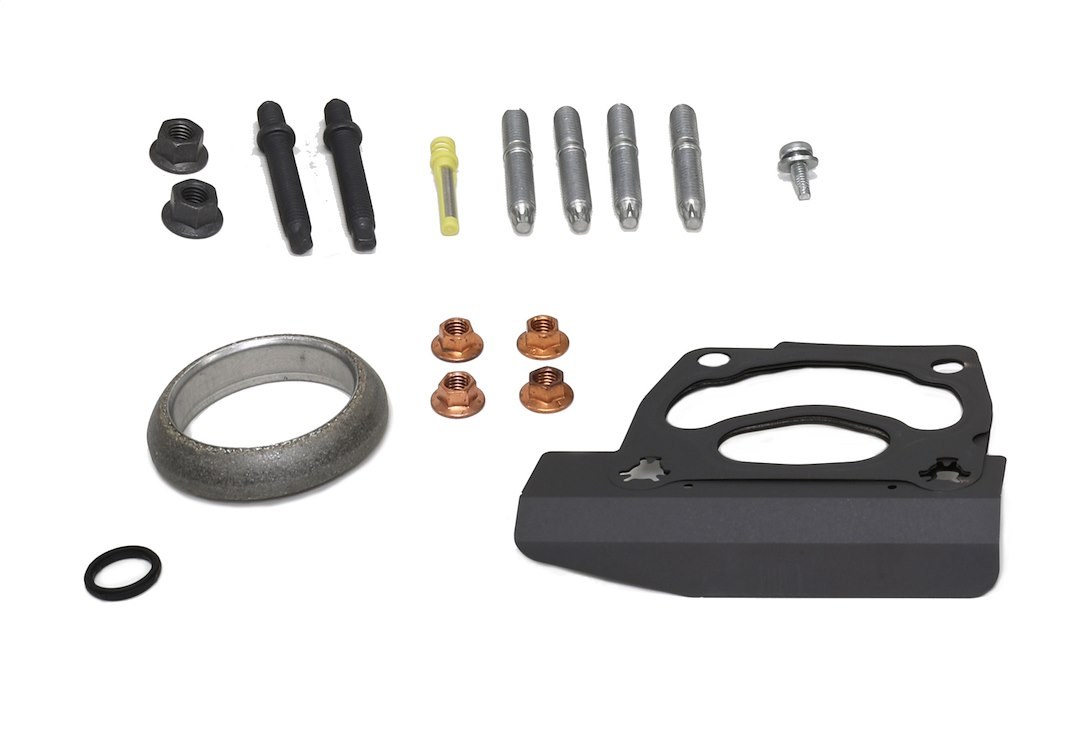 Ford Turbocharger Kit, Single Turbo, Internal Wastegate, 60 Millimeter to 63 Millimeter Compressor Wheel, 50 Millimeter Turbine Wheel – M-9348-23T