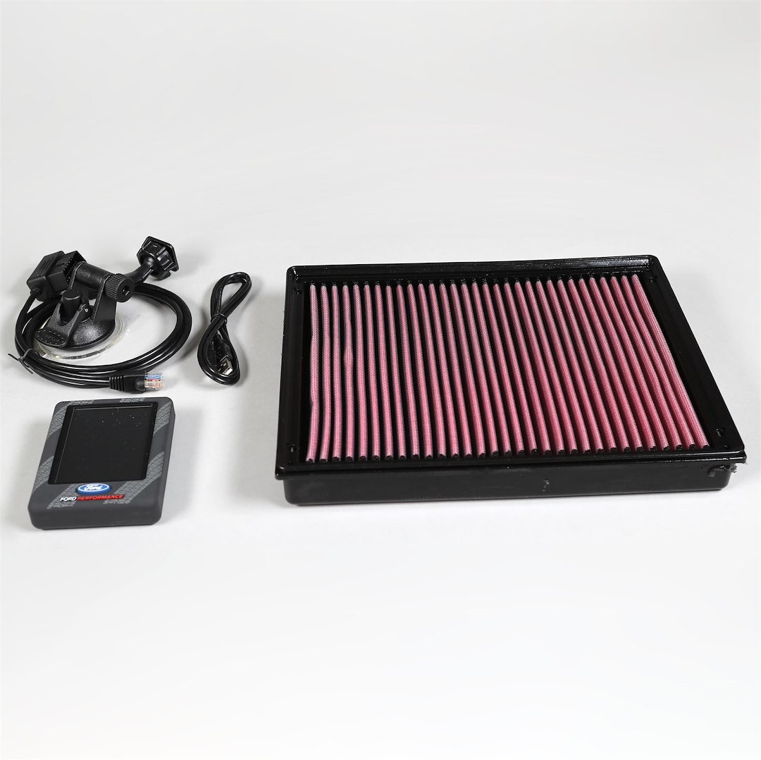 Ford Power Package Kit, With High Flow K&N Air Filter, 60 Pounds Per Foot of Torque Gain at 2500 RPM, 45 Horsepower Gain at 4500 RPM – M-9603-REB
