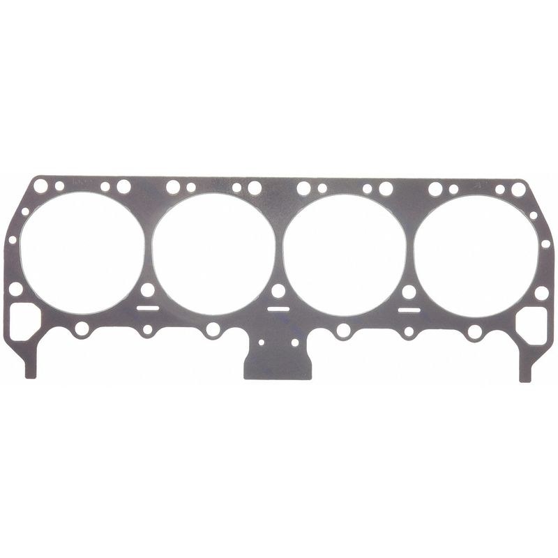 Fel Pro Hp Cylinder Head Gasket, Chrysler Big Block, 4.410 Inch Bore, Steel Core Laminate, 0.039 Inch Compressed Thickness, Single – 1009