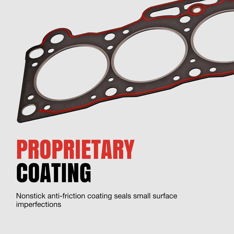 Fel Pro Hp Cylinder Head Gasket, Chevy Small Block, 4.166 Inch Bore, Steel Core Laminate, 0.039 Inch Compressed Thickness, Single – 1010