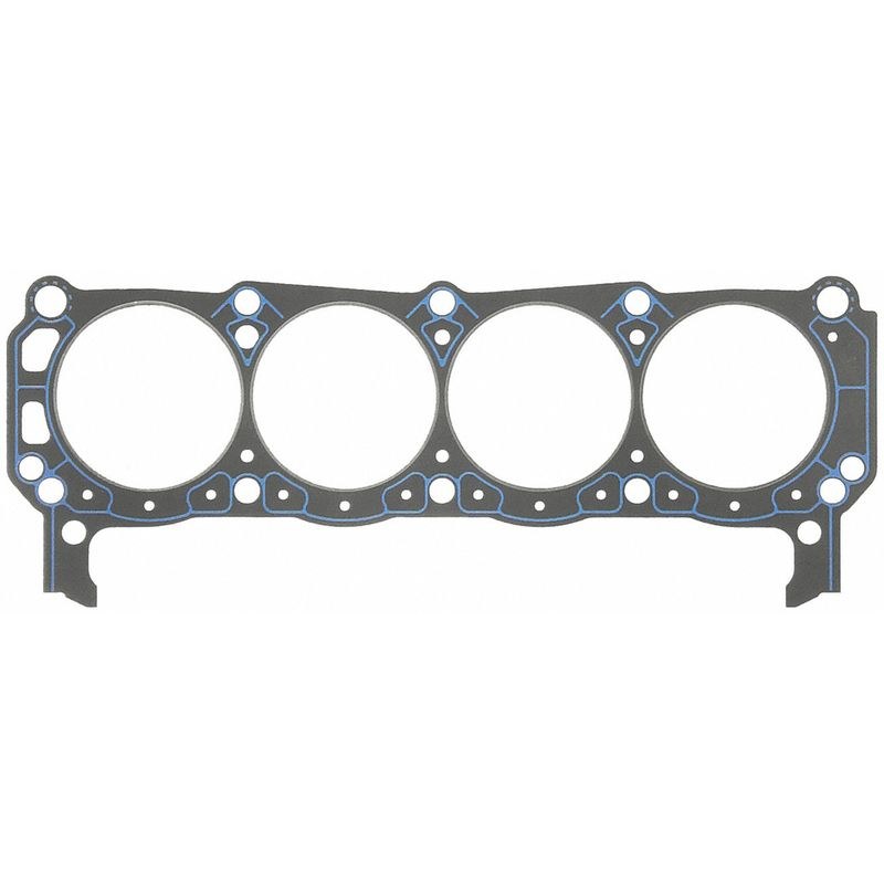 Fel Pro Hp Cylinder Head Gasket, For Small Block 351W, 4.100 Inch Bore, Steel Core Laminate, 0.039 Inch Compressed Thickness, Single – 1011-2