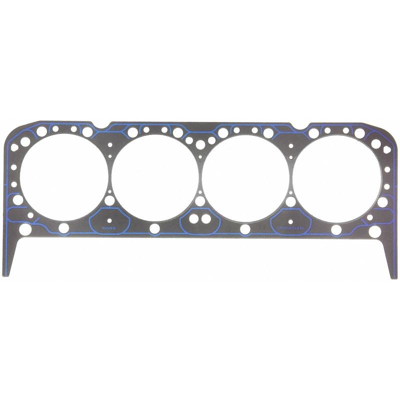 Fel Pro Hp Cylinder Head Gasket, Chevy Small Block, 4.200 Inch Bore, Steel Core Laminate, 0.039 Inch Compressed Thickness, Single – 1014