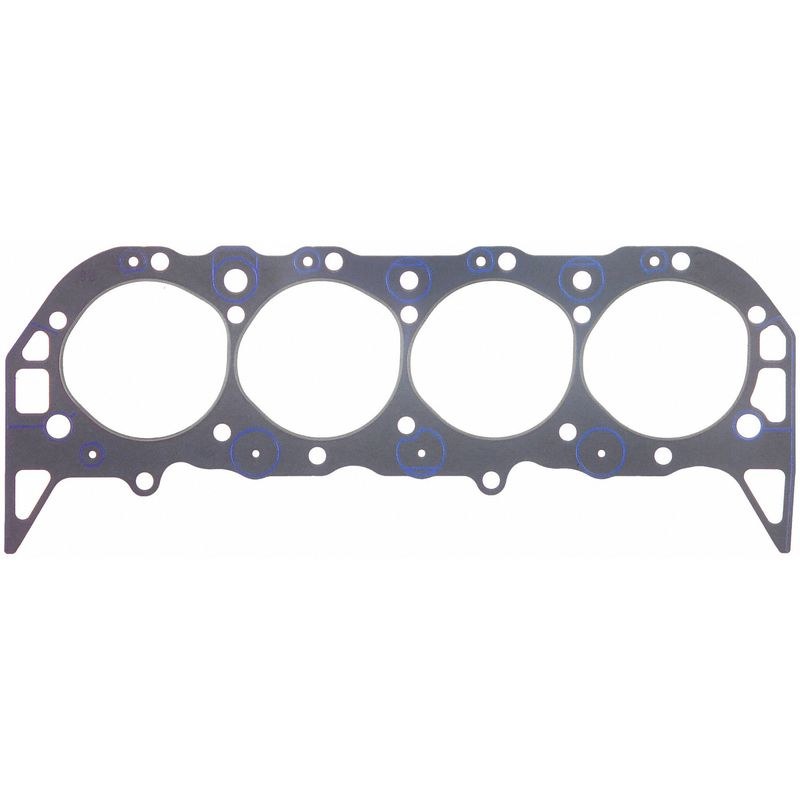 Fel Pro Hp Cylinder Head Gasket, Chevrolet 396/ 402/ 427/ 454/ 502/ 510/ 540/ 572, 4.370 Inch Bore, Pre-Flattened Copper Wire – 1027