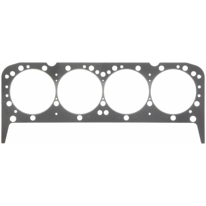 Fel Pro Hp Cylinder Head Gasket, Chevy Small Block, 4.200 Inch Bore, Steel Core Laminate, 0.051 Inch Compressed Thickness, Single – 1044
