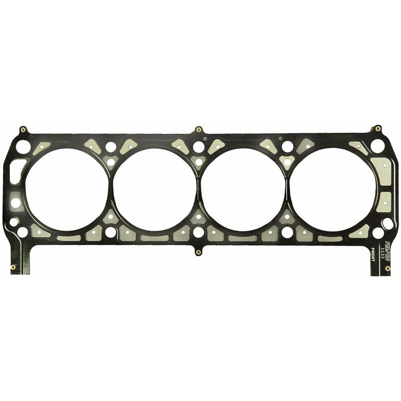 Fel Pro Hp Cylinder Head Gasket, Ford 260/ 289/ 351W, 4.100 Inch Bore, Steel Core Laminate, 0.041 Inch Compressed Thickness, Single – 1133