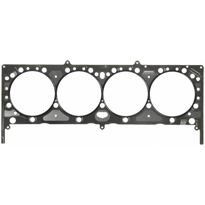 Fel Pro Hp Cylinder Head Gasket, Chevy Small Block, 4.200 Inch Bore, Steel Core Laminate, 0.041 Inch Compressed Thickness, Single – 1144