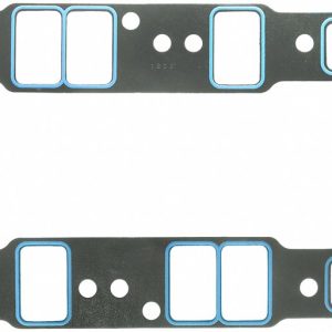Fel Pro Hp Intake Manifold Gasket, Chevy V6, Rectangular, 1.34 Inch X 2.21 Inch Port Size, Printoseal, 0.060 Inch Thick – 1203