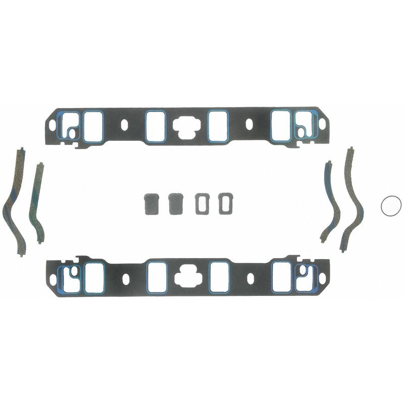 Fel Pro Hp Intake Manifold Gasket, Ford Small Block, 1.20 Inch X 2.00 Inch Port Size, Printoseal, 0.060 Inch Thick – 1250